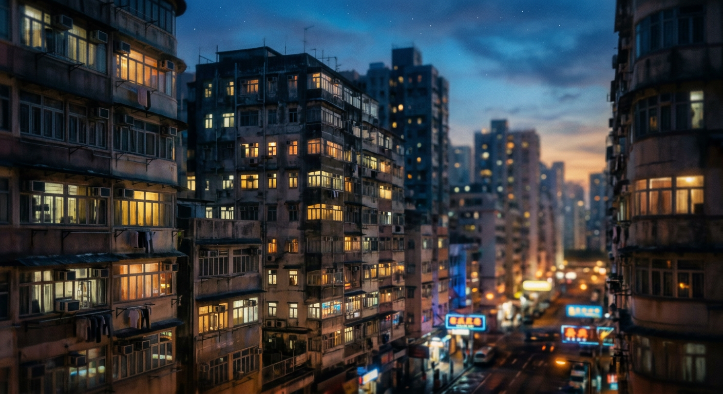唐樓夜窗 — 梁���希